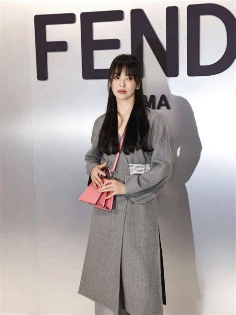 fendi bag song hye kyo|Song Hye Kyo radiates timeless Italian fashion elegance in latest .